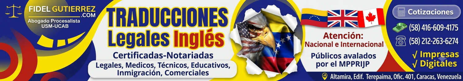 traducciones certificadas ingles - certified translations english-caracas-venezuela